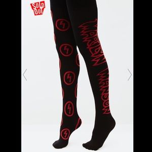 killstar limited edition, “marilyn manson” socks🖤